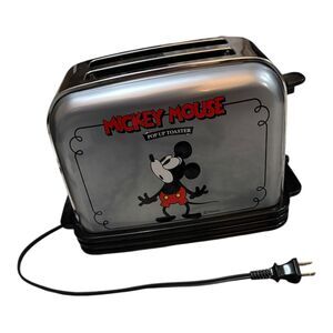 Sonyo Mickey Mouse Pop-Up Musical Toaster Vintage Style Rare  Toaster - Tested